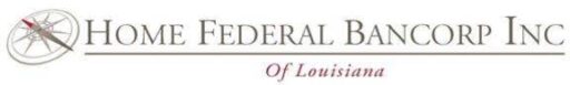 هل سهم شركة Home Federal Bancorp, Inc. of Louisiana حلال ام حرام